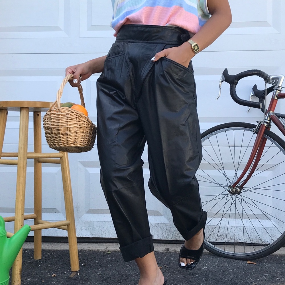 The Leather Warehouse vintage leather pants